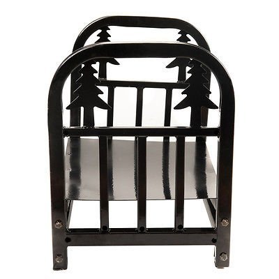 18-Inch Indoor/Outdoor Heavy Duty Steel Firewood Racks Fireplace Log Holder N4