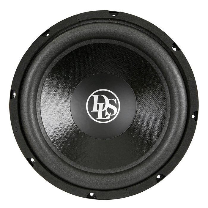 DLS MCW12 Performance 12" inch 4 Ohm 700 Watts Peak Power Car Subwoofer 700W Sub