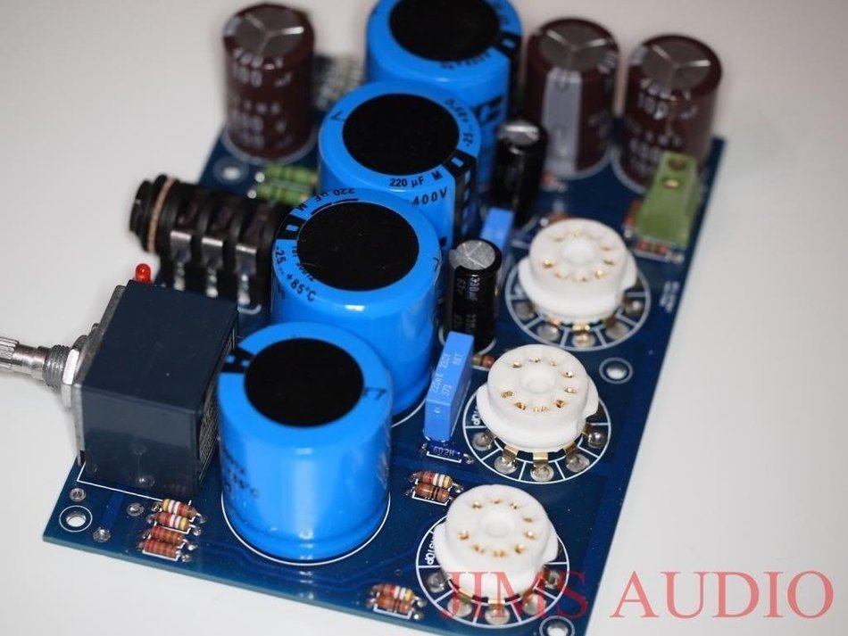 E88CC input 6H6N output White Cathode Follower headphone amplifier assembled N2