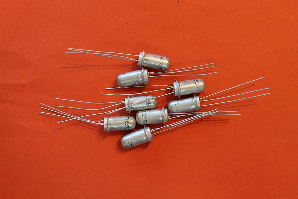 Transistors germanium GT402D analogue AC152 USSR 20 pcs