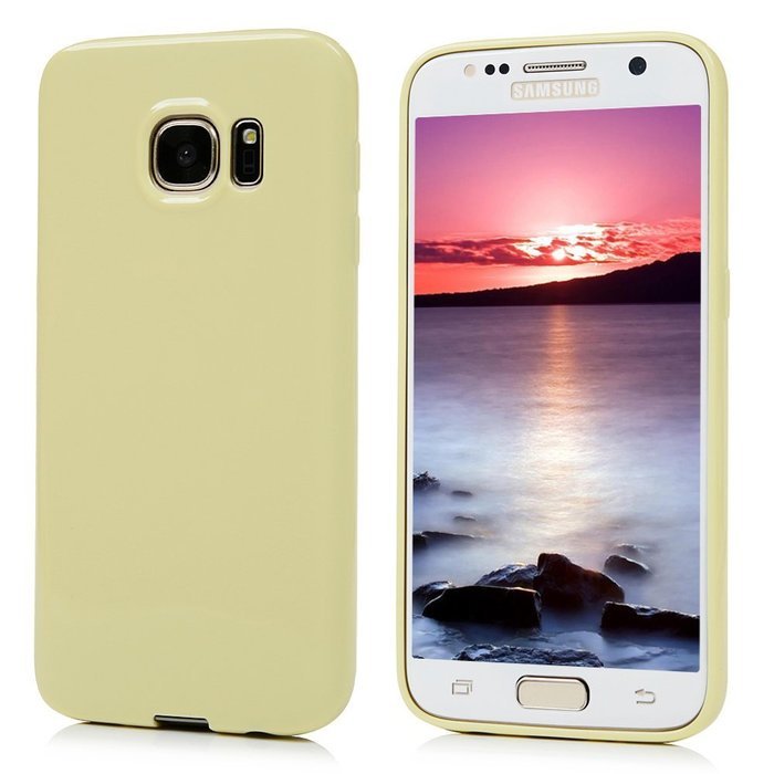 Badalink Galaxy S7 Case Candy Color Soft TPU Rubber Skin Bumper Case Shockproof Flexible Easy Grip Slip Rrsistant... N87