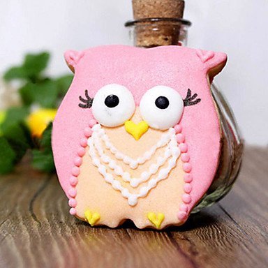 Y&XL&H Durable Stainless Steel Owl Mould Cookie Cutter Cake Baking Mould Biscuit DIY Eggs Tool N2