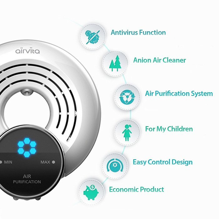 AIRVITA Q Air freshener, Air Purifier N2