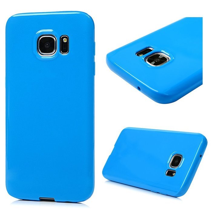 Badalink Galaxy S7 Case Candy Color Soft TPU Rubber Skin Bumper Case Shockproof Flexible Easy Grip Slip Rrsistant... N90