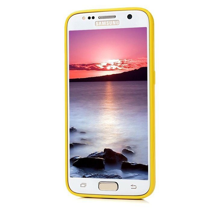 Badalink Galaxy S7 Case Candy Color Soft TPU Rubber Skin Bumper Case Shockproof Flexible Easy Grip Slip Rrsistant... N94