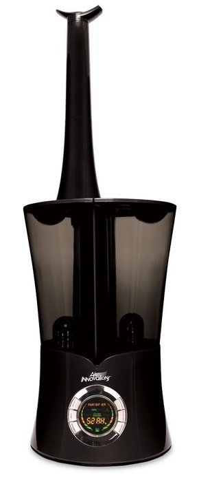 Air Innovations MH-701B Ultrasonic Humidifier & MH-801B Dual Tank Humidifier Blk N3