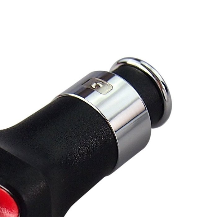 ATD Black Mini Dual Port USB Charge Car Air Purification Freshener Oxygen Bar Ionizer Humidifier N6