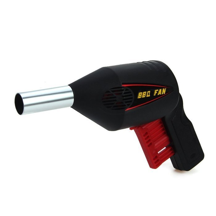 Dopromal BBQ Tools Fan Grill Air Blower Fast Fire Starter, BBQ Grill fan Power Ventilator Bellows for Barbecue... N6
