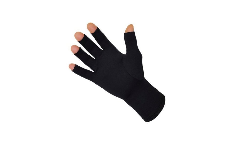 For men and women Open Finger Tip Compression Gloves N2