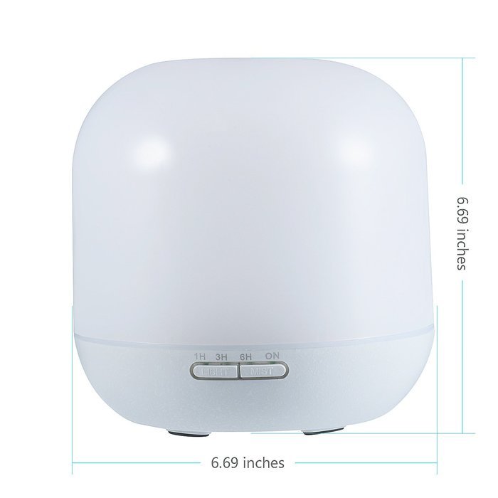 Essential Oil Diffuser, GerTong 300ml Ultrasonic Diffuser Cool Mist Humidifier for Home, Yoga, Office, Spa, Bedroom... N4