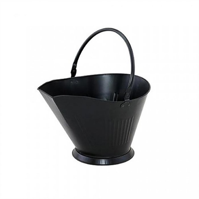 WoodEze 4071CA Black Fireplace Coal Hod Ash Bucket