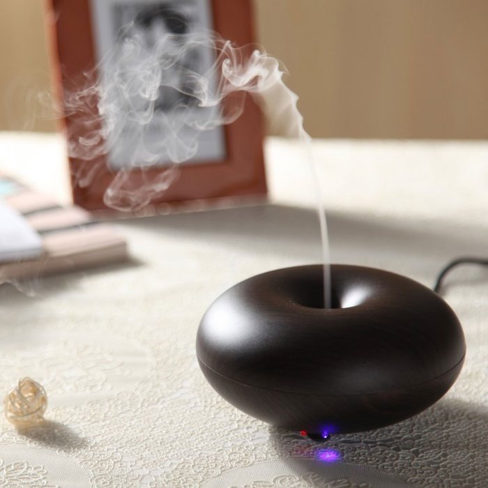 CNUALV Ultrasonic Ion Humidifier Purifier Aroma Air Aromatherapy Essential Oil Diffuser Ionizer for Bedrooms Living... N15