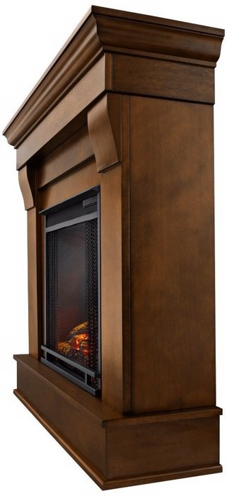 Real Flame 5910E Electric Fireplace, Small, White N3