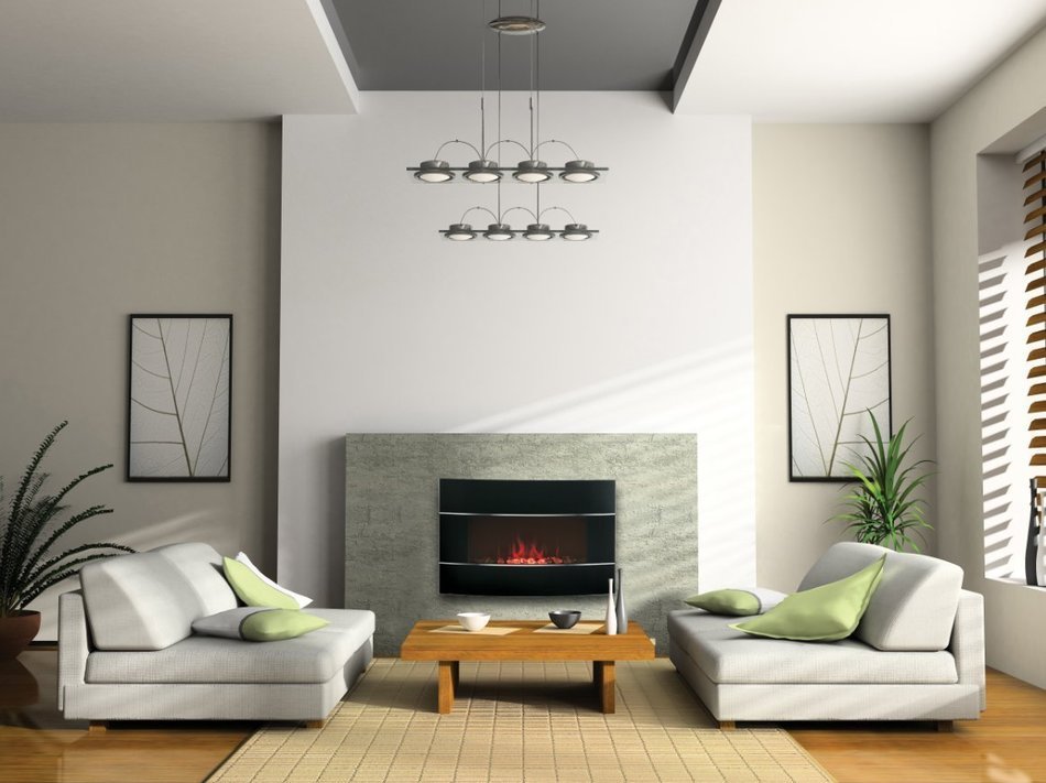 Bionaire Electric Fireplace Heater with Adjustable Flame Intensity N5