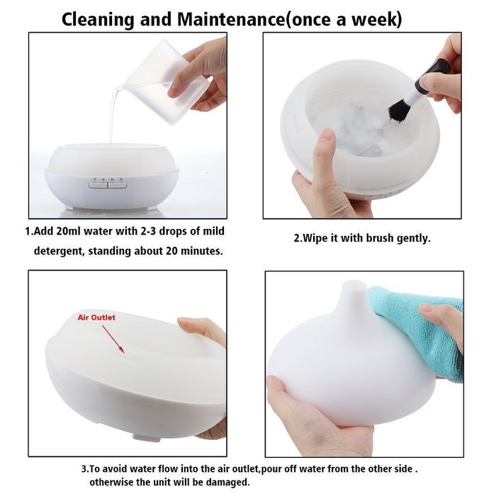 REDGO 3 IN 1 Aroma Essential Oil Diffuser 100ML, Ultrasonic Aromatherapy Diffuser, Cool Mist Humidifier, Air Purifier... N12