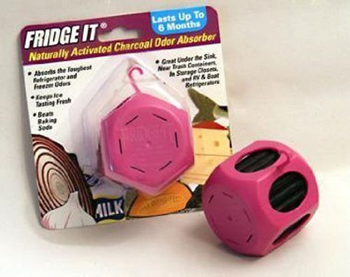 3-packs Fridge It Cube Naturally Activated Charcoal Odor Absorber Eliminator