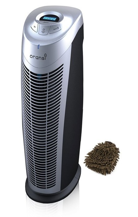 Oransi V-HEPA Air Purifier Finn - Extended Life Bedroom & Office (Complete Set) w/ Bonus: Premium Microfiber Cleaner... N2