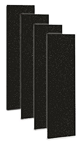 Carbon Activated Pre-Filter 4-pack for use with the GermGuardian FLT4825 HEPA Filter, AC4800 Series, Filter B