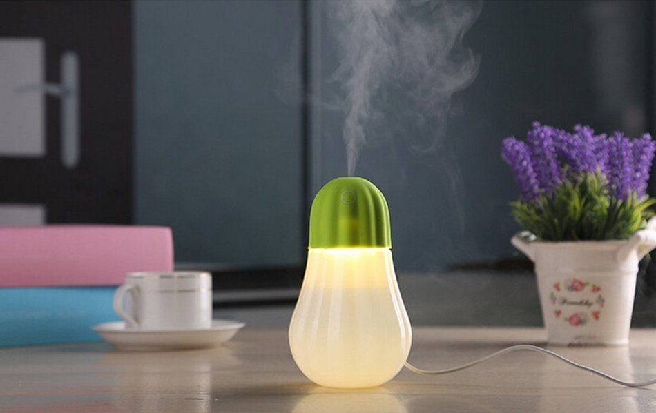 High Quality New USB Portable Blowing Control Type Mistorizer Pumpkin Mini Humidifier Office Air Diffuser Home... N8