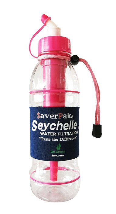 $averPak Single - Includes 1 Seychelle Advanced Replacement Filter for the 20oz Sports Bottle (Pink) N2