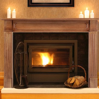 50" Alamo Fireplace Mantel
