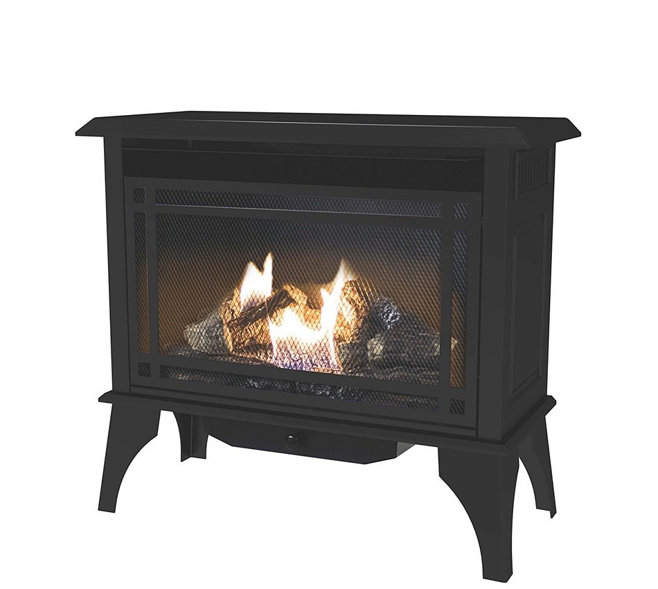 Pleasant Hearth VFS-PH30DT 30000 BTU Vent-Free Gas Stove, 32"