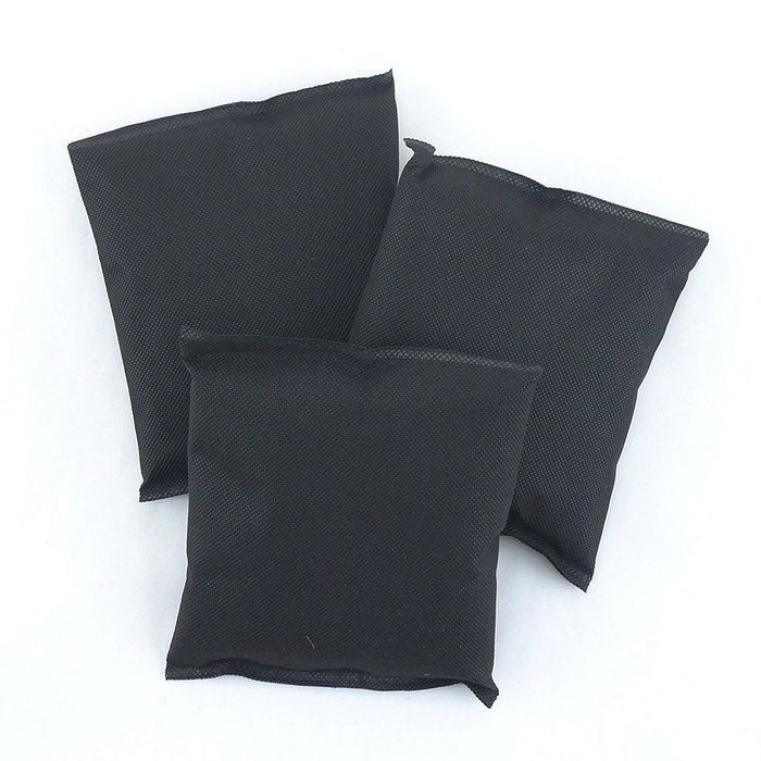 ThinkBamboo 180g Bamboo Charcoal Odor Absorbing Refrigerator Pouch - 3pc Black N2