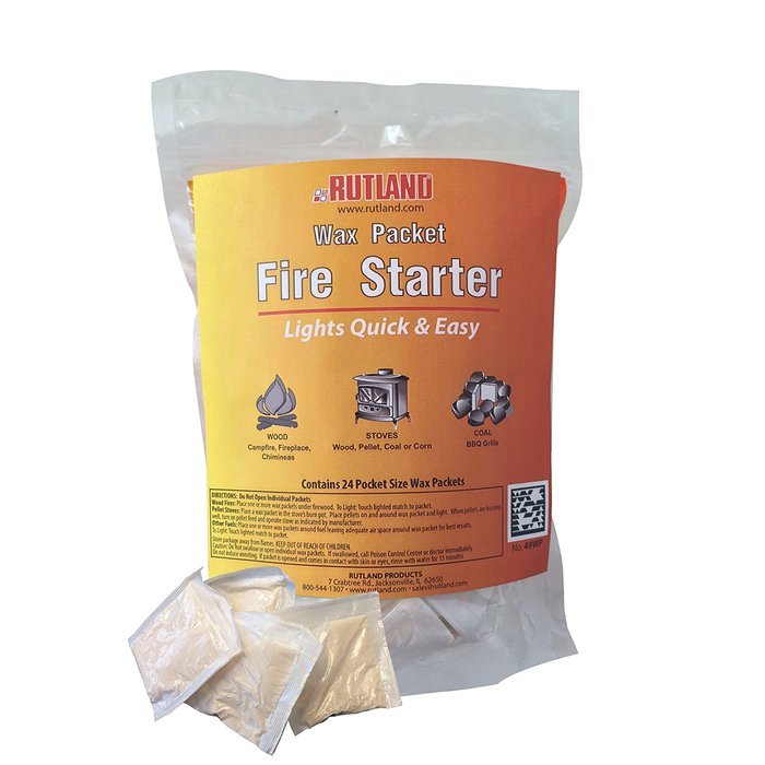 Rutland Wax Packet Fire Starter