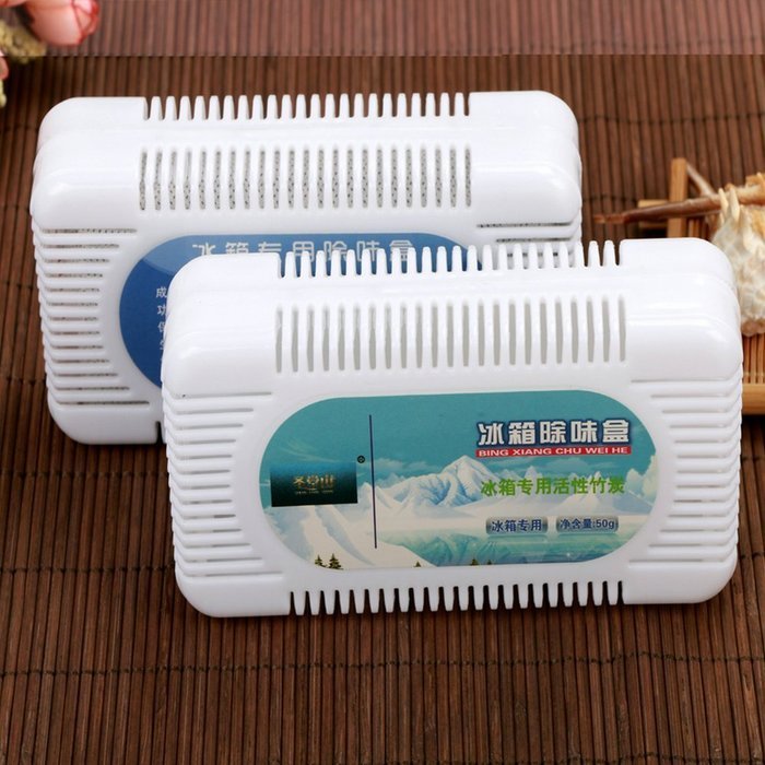 EWALKING Air Purifying Bamboo Charcoal Deodorizer Bag 4 packs*50g for Fridge,Freezers,Closet,Car,kitchens,basements...