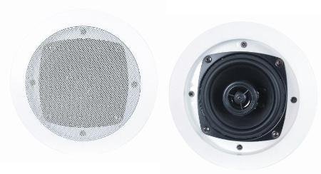 MCM Custom Audio 50-14000 4'' Two-Way Ceiling Speaker Pair - 20W RMS