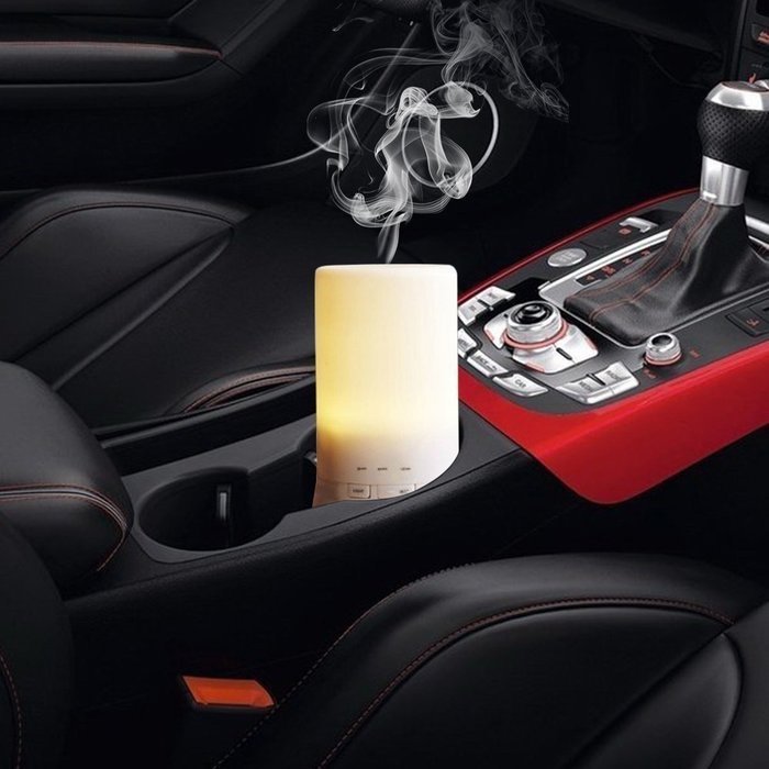 Car Air Refresher - Mini USB Essential Oil Diffuser 2 in 1 50ml ...