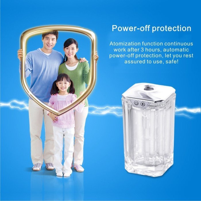GEEPIN USB Personal Travel Humidifier, Car Air Humidifier,&nbsp; Ultrasonic Cool Mist Humidifier, Premium Humidifying... N7