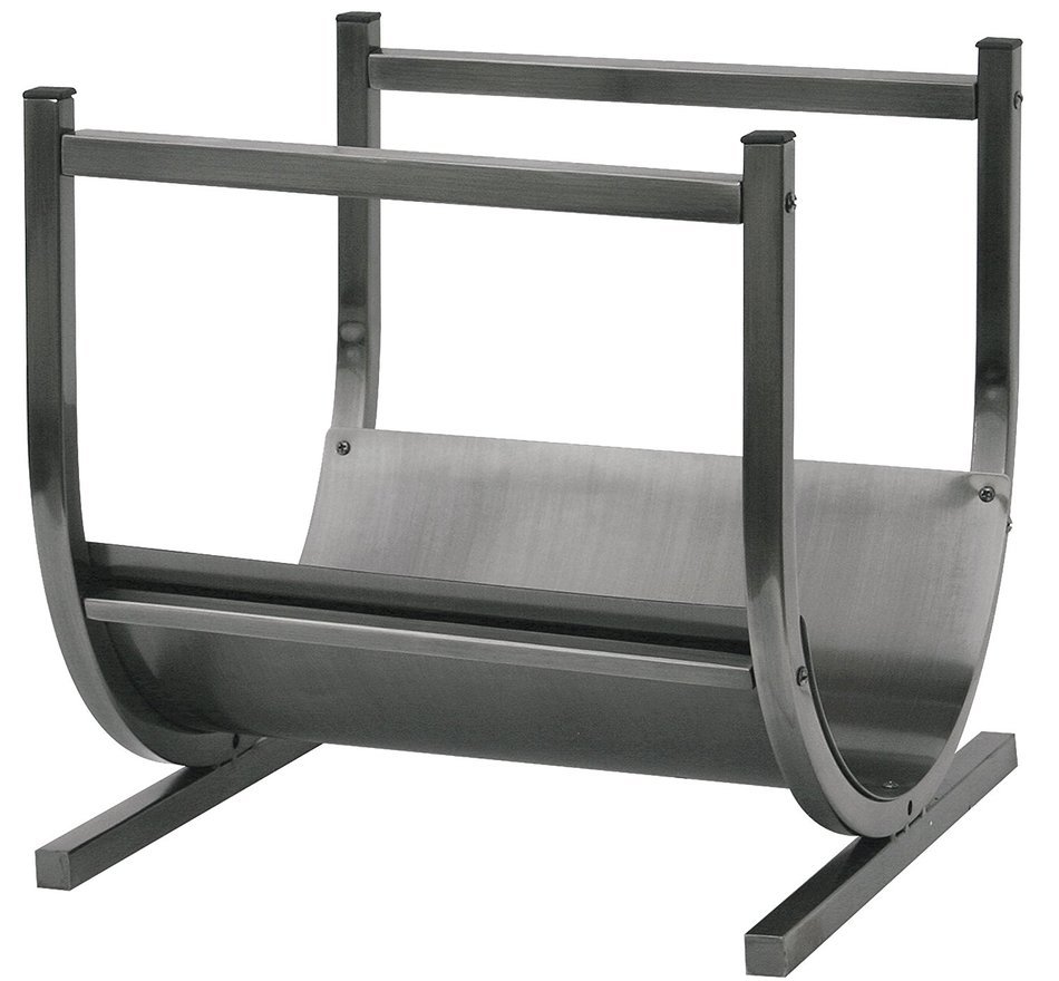 UniFlame Pewter Finish Log Holder