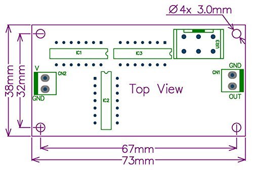 Electronics-Salon Pink Noise Generator Module, Assembled. N3