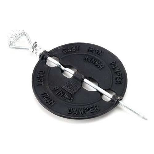 Vogelzang 6in. Cast Iron Stove Damper, Model# D-6