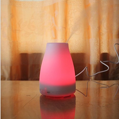 Teanfa Essential Oil Diffuser- Portable Air Humidifier and Cool Mist Aromatherapy Diffuser - Ionizer Air Purifier... N4