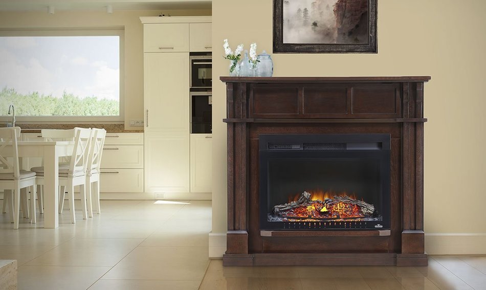 Napoleon NEFP24-0115E The Bailey Mantel Package Comes with 24 " Firebox