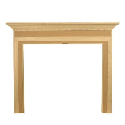 Westin Fireplace Mantel Surround Shelf Length: 66.5", Finish: Unfinished