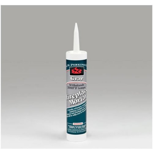 Gray Fireplace Mortar - 10.3 oz Cartridge