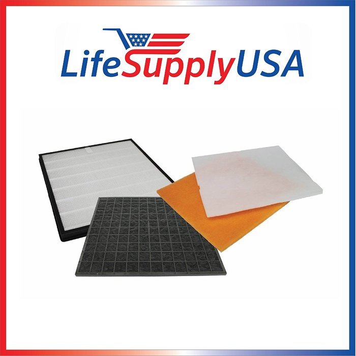 Filter Kit Fits Rabbit Air Air Minus A2 SPA-780A & SPA-780A, by LifeSupplyUSA