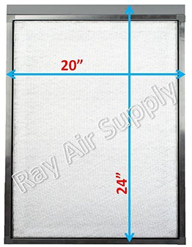 Respicaire CG MicroCLean 95 Air Cleaner Replacement Filter Pads 20x24 Refills (4 Pack) N2