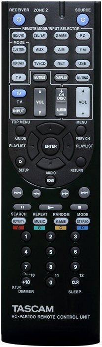 TASCAM PA-R100 5.2-Channel Surround Receiver with Network Function (Black) (Discontinued by Manufacturer)