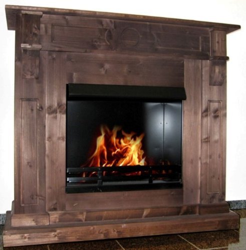 Gel + Ethanol Fire-Places Stockholm Dark-Brown Use With Bio-Ethanol And Fire Gel