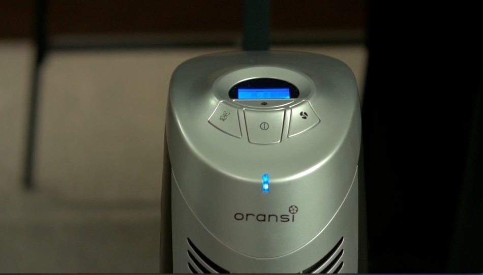 Oransi V-HEPA Air Purifier Finn - Extended Life Bedroom & Office (Complete Set) w/ Bonus: Premium Microfiber Cleaner... N5