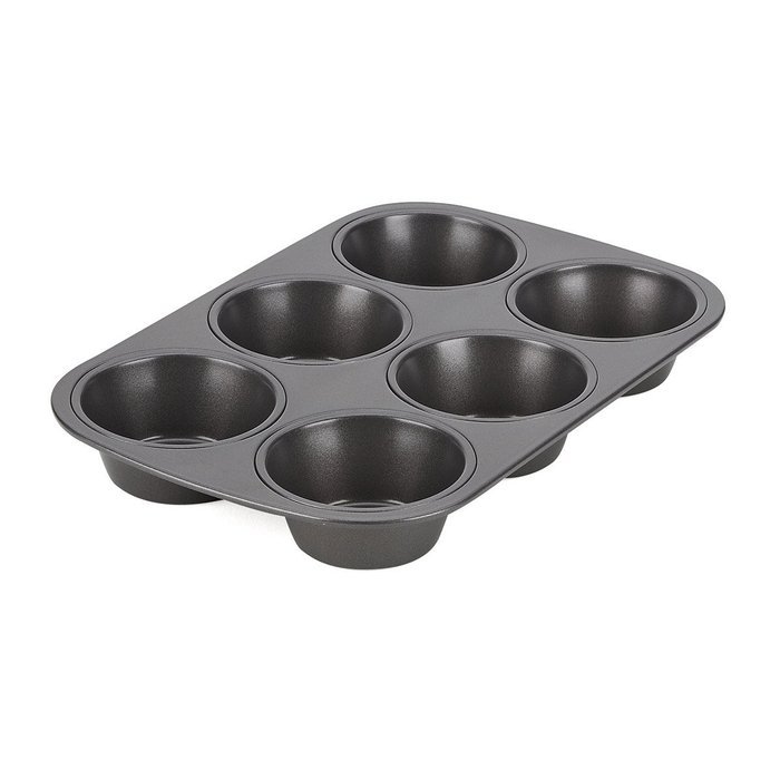 Oneida 62525 Commercial Bakeware Jumbo 6-Cup Muffin Pan