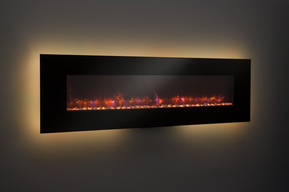 GreatCo Gallery Series Built-in Electric Fireplace, 70-Inch N7