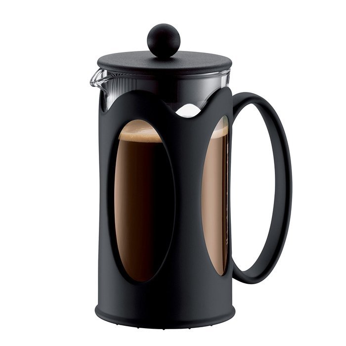 Bodum New Kenya 17-Ounce Coffee Press, Black