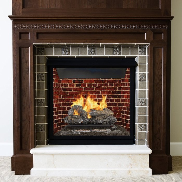 Pleasant Hearth VFL-VO24DR 33,000 BTU's 24" Valley Oak Series Vent Free Gas Log Set N4