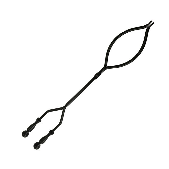 Amagabeli Fireplace Toolset 5 Pieces Wrought Iron Tools Rustic with Ball Handles , 31-inch High , Black N5