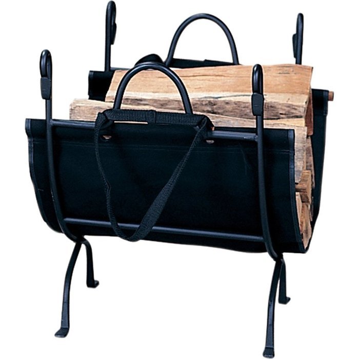 UniFlame Deluxe Wrought Iron Log Holder